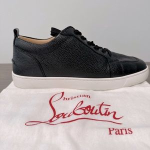 Christian Louboutin Rantulow Sneaker. Black. Size 44.5/US 11.5.